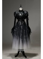 Lilith House Phantom Knight Corset Top Bolero and Skirt Set(Reservation/Full Payment Without Shipping)